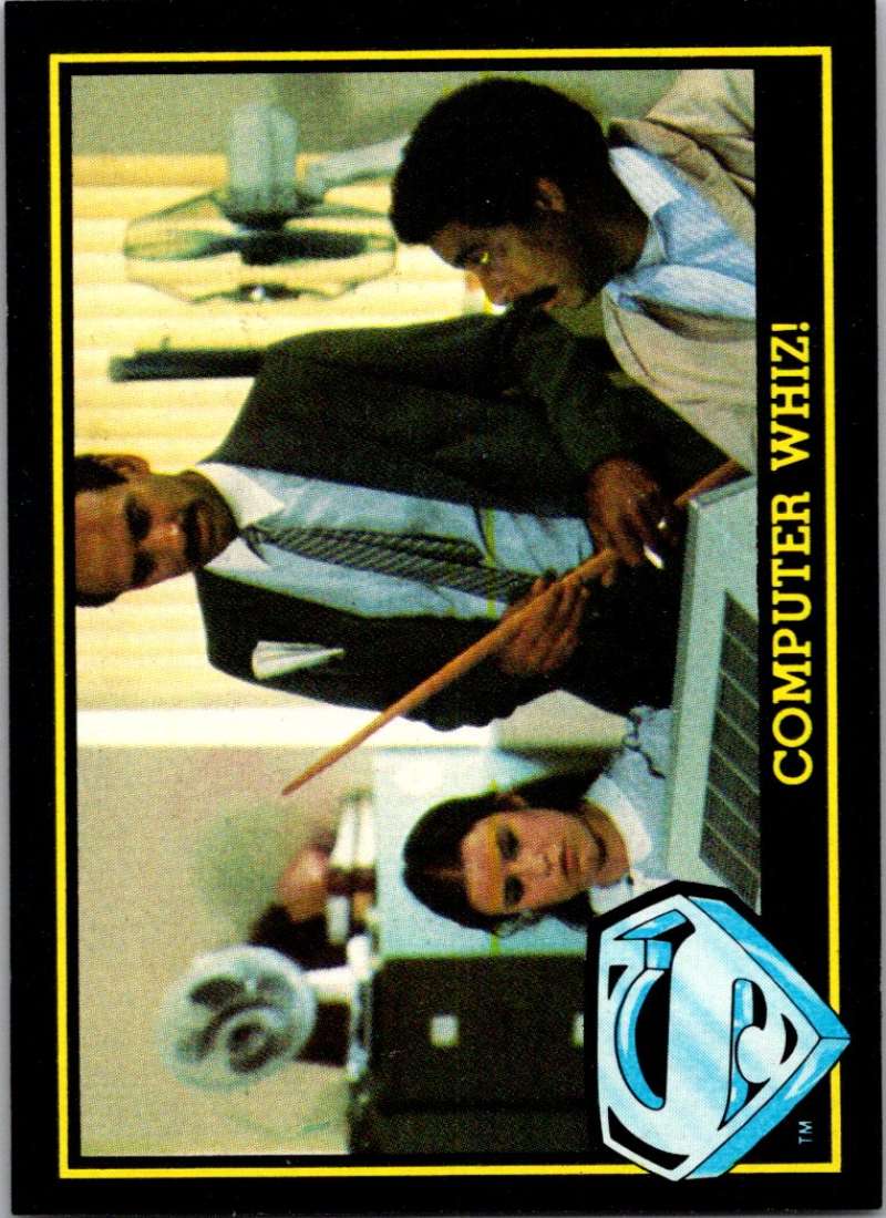 1983 Topps Superman III #10 Computer Whiz! Image 1