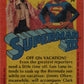 1983 Topps Superman III #14 Off on Vacation! Image 2