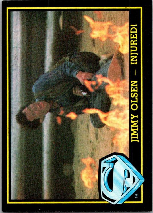 1983 Topps Superman III #21 Jimmy Olsen--Injured! Image 1