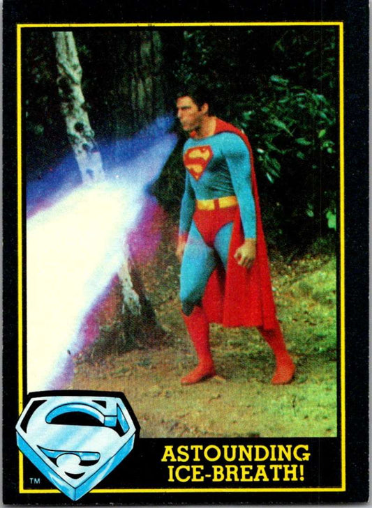 1983 Topps Superman III #25 Astounding Ice-Breath
