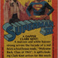 1983 Topps Superman III #27 A Dapper Clark Kent! Image 2