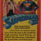 1983 Topps Superman III #28 The Smallville High Reunion Image 2
