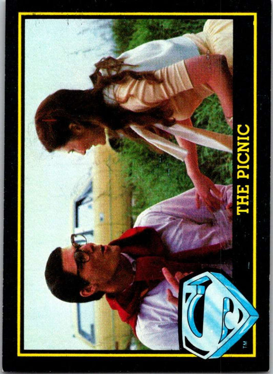 1983 Topps Superman III #34 The Picnic Image 1