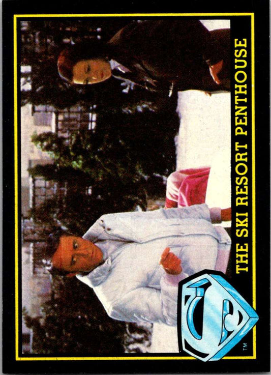 1983 Topps Superman III #43 The Ski Resort Penthouse Image 1