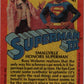 1983 Topps Superman III #47 Smallville Honors Superman