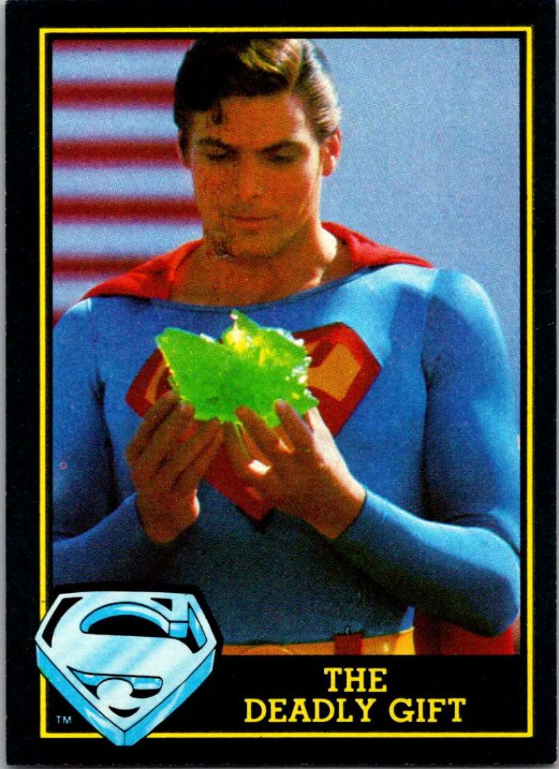 1983 Topps Superman III #50 The Deadly Gift