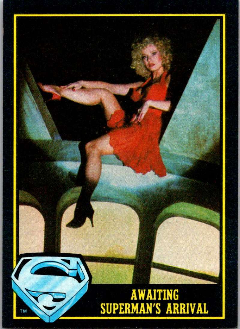 1983 Topps Superman III #56 Awaiting Superman's Arrival Image 1