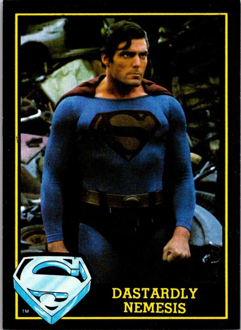 1983 Topps Superman III #62 Dastardly Nemesis Image 1