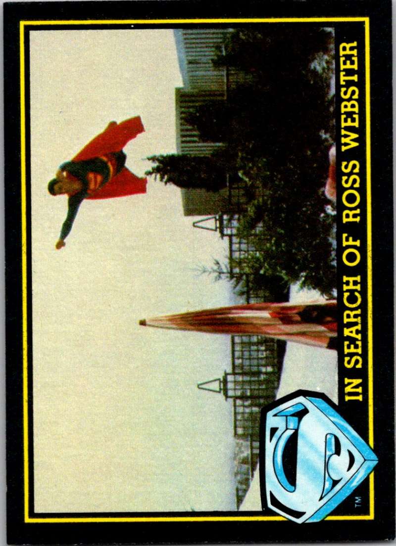 1983 Topps Superman III #70 In Search of Ross Webster Image 1