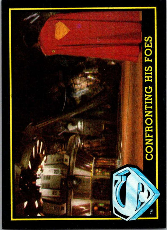1983 Topps Superman III #74 Confronting His Foes Image 1