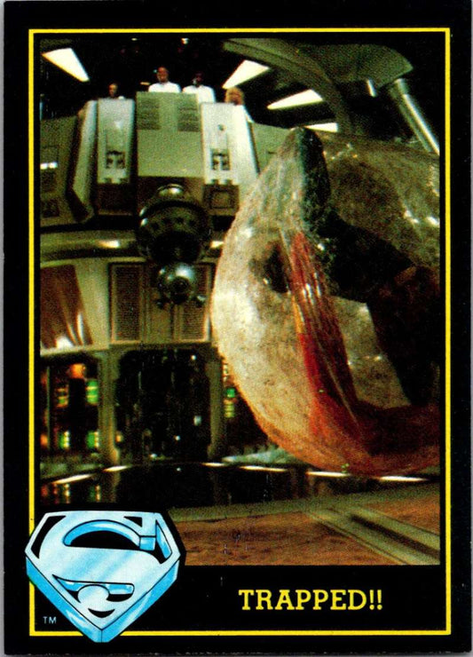 1983 Topps Superman III #77 Trapped!! Image 1