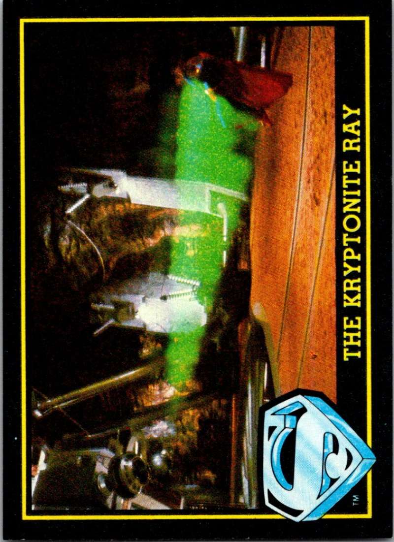 1983 Topps Superman III #79 The Kryptonite Ray Image 1