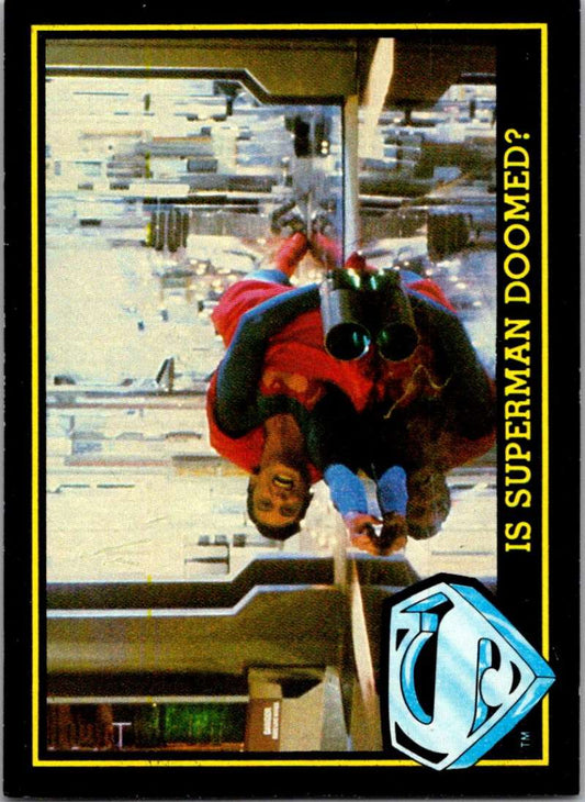 1983 Topps Superman III #82 Is Superman Doomed? Image 1