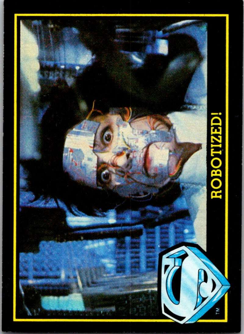 1983 Topps Superman III #84 Robotized! Image 1