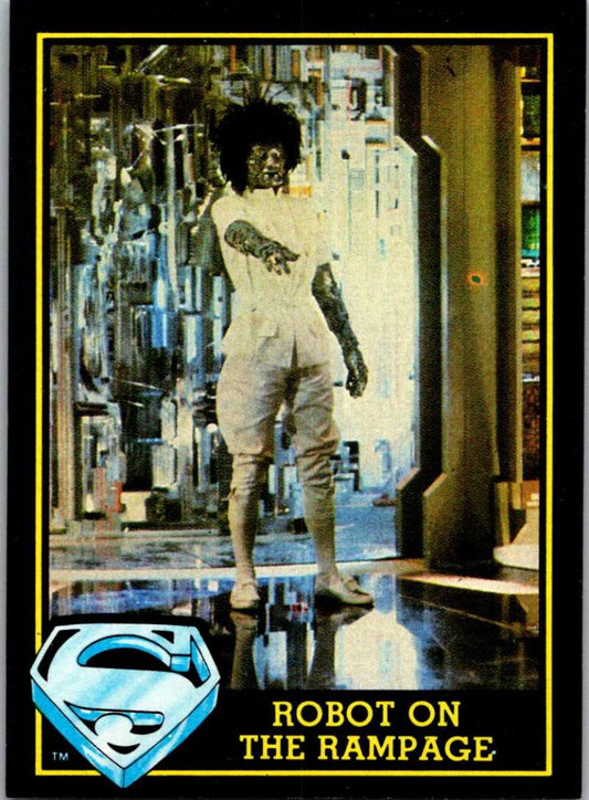 1983 Topps Superman III #86 Robot on the Rampage Image 1