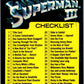 1983 Topps Superman III #99 Superman III Checklist Image 1