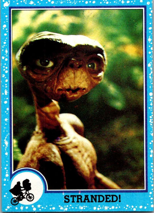 1982 Topps E.T. The Extraterrestrial #3 Stranded! Image 1
