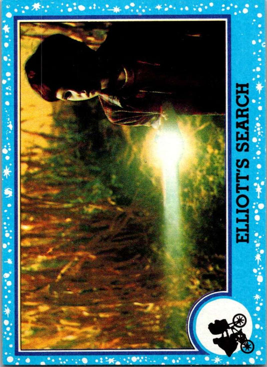 1982 Topps E.T. The Extraterrestrial #5 Elliott's Search Image 1