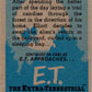 1982 Topps E.T. The Extraterrestrial #8 The Vigil Image 2