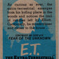 1982 Topps E.T. The Extraterrestrial #9 E.T. Approaches Image 2