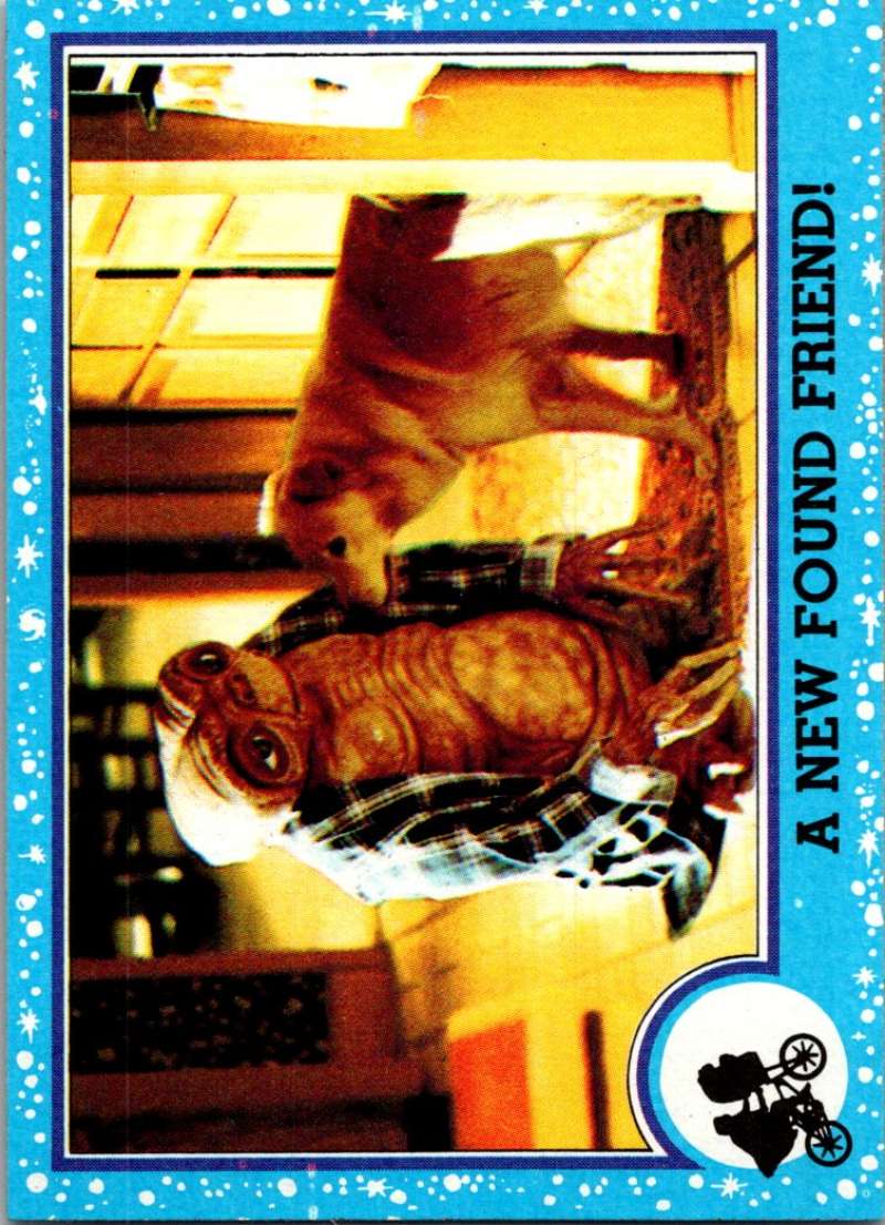 1982 Topps E.T. The Extraterrestrial #24 A New Found Friend! Image 1