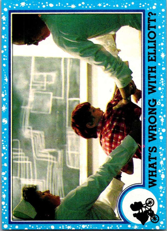 1982 Topps E.T. The Extraterrestrial #34 What's Wrong with Elliott? Image 1