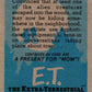 1982 Topps E.T. The Extraterrestrial #39 The Listeners Image 2