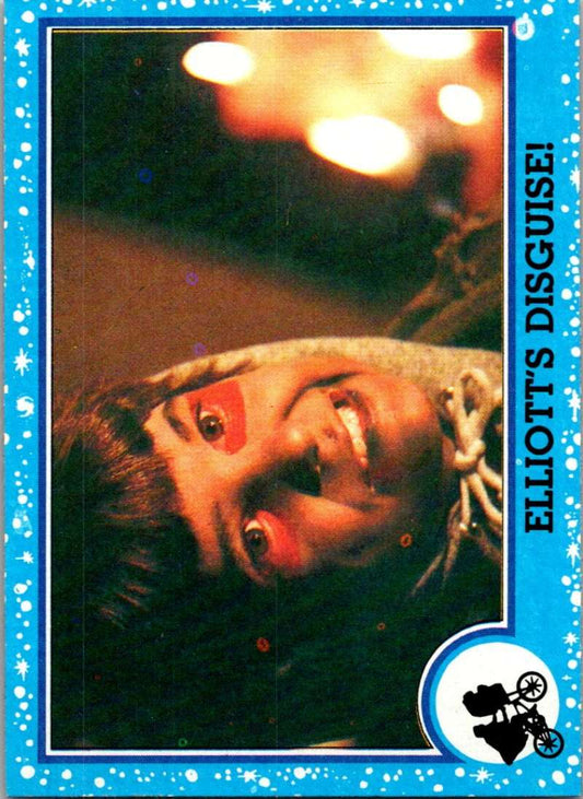 1982 Topps E.T. The Extraterrestrial #42 Elliott's Disguise! Image 1