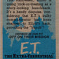 1982 Topps E.T. The Extraterrestrial #42 Elliott's Disguise! Image 2