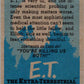 1982 Topps E.T. The Extraterrestrial #56 How Can We Save Him? Image 2