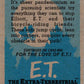 1982 Topps E.T. The Extraterrestrial #65 Bicycle Chase! Image 2