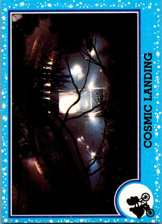1982 Topps E.T. The Extraterrestrial #71 Cosmic Landing Image 1
