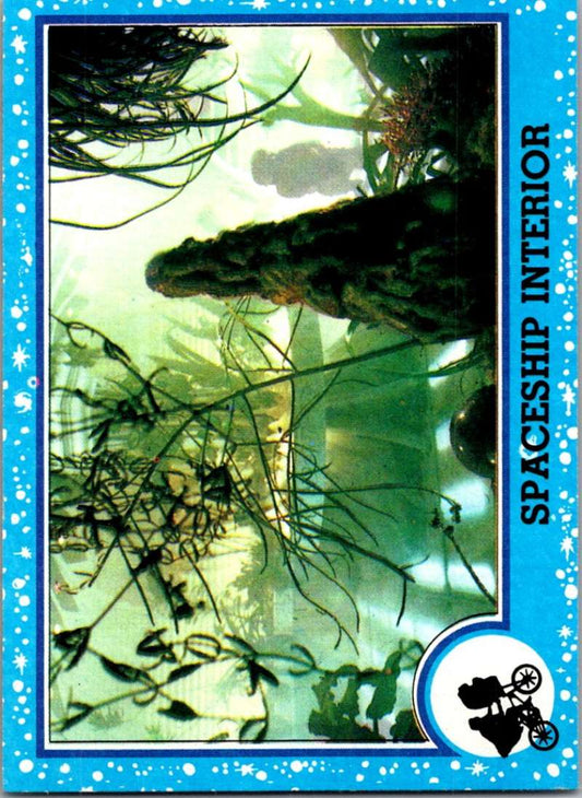 1982 Topps E.T. The Extraterrestrial #79 Spaceship Interior Image 1