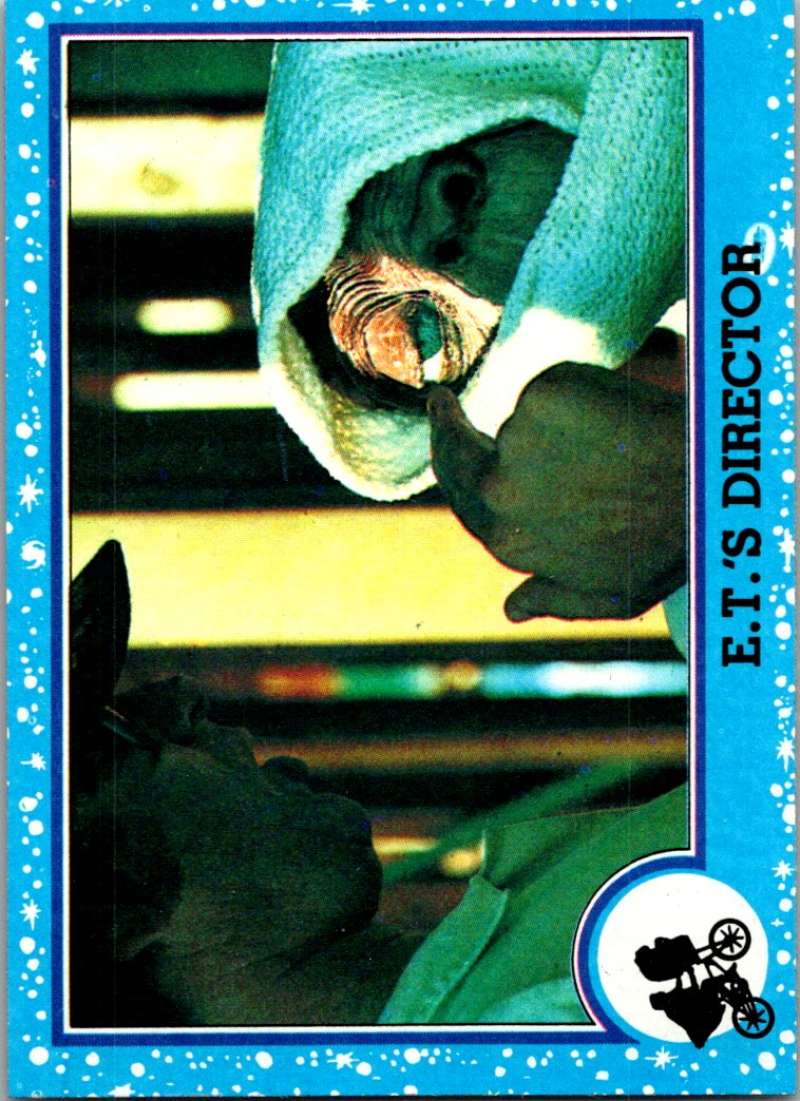 1982 Topps E.T. The Extraterrestrial #83 E.T.'s Director