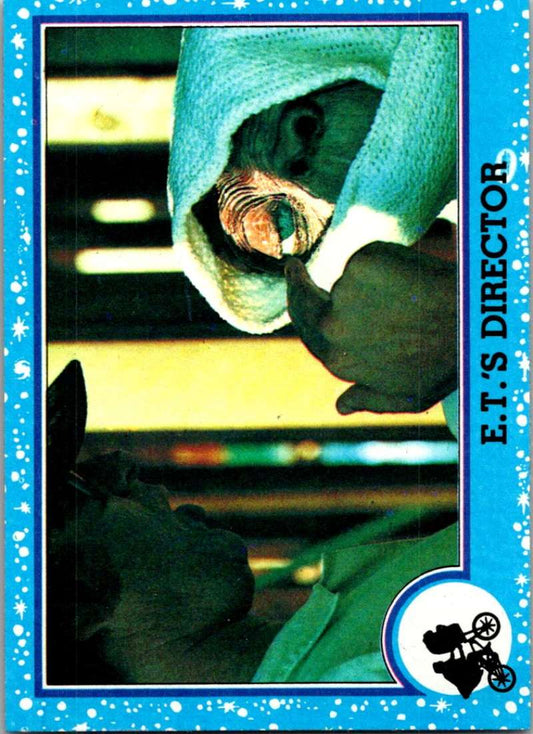 1982 Topps E.T. The Extraterrestrial #83 E.T.'s Director