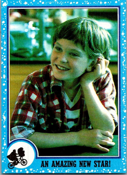 1982 Topps E.T. The Extraterrestrial #85 An Amazing New Star!