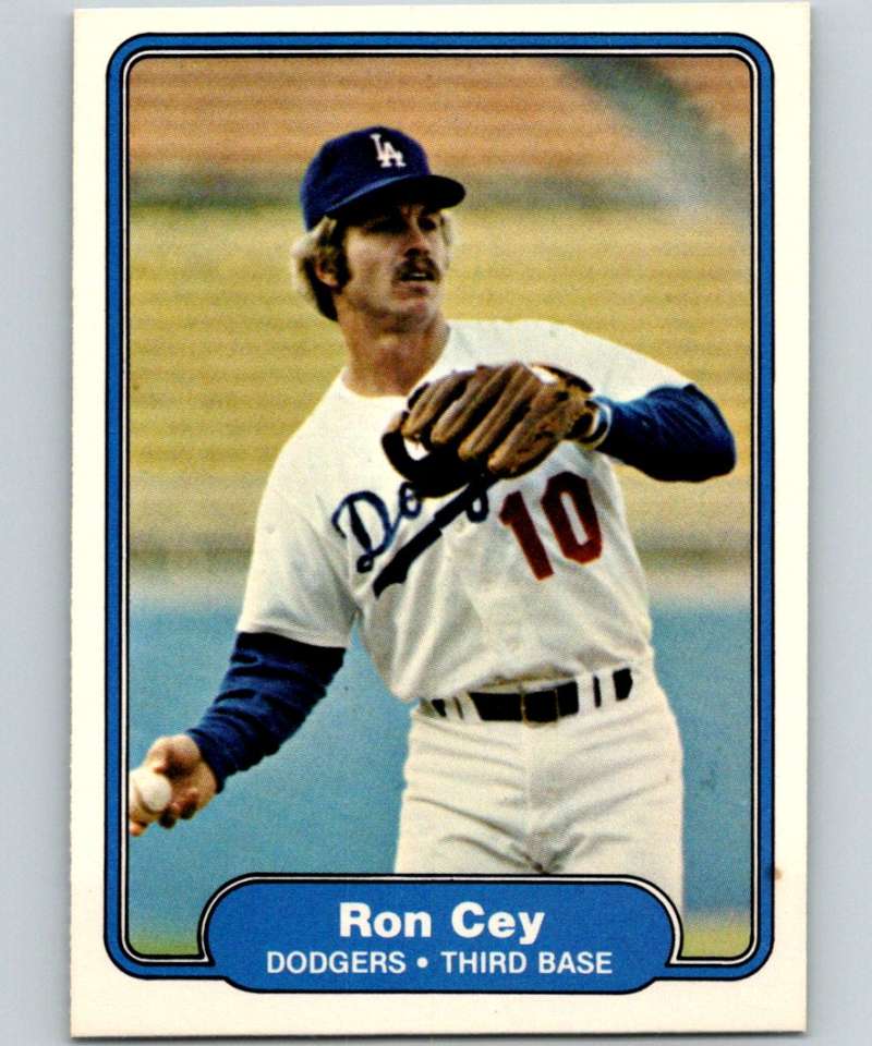 1982 Fleer #3 Ron Cey Dodgers Image 1