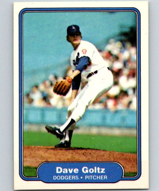 1982 Fleer #6 Dave Goltz Dodgers Image 1