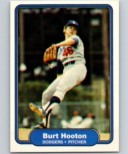 1982 Fleer #8 Burt Hooton Dodgers Image 1