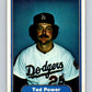 1982 Fleer #17 Ted Power RC Rookie Dodgers Image 1