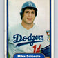 1982 Fleer #22 Mike Scioscia Dodgers Image 1