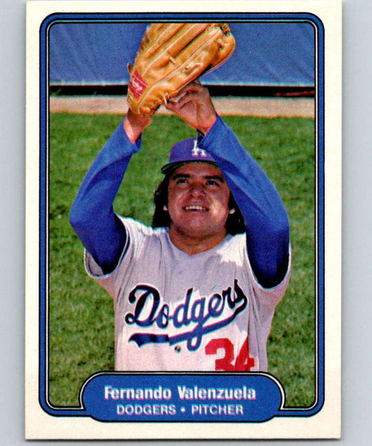1982 Fleer #27 Fernando Valenzuela Dodgers