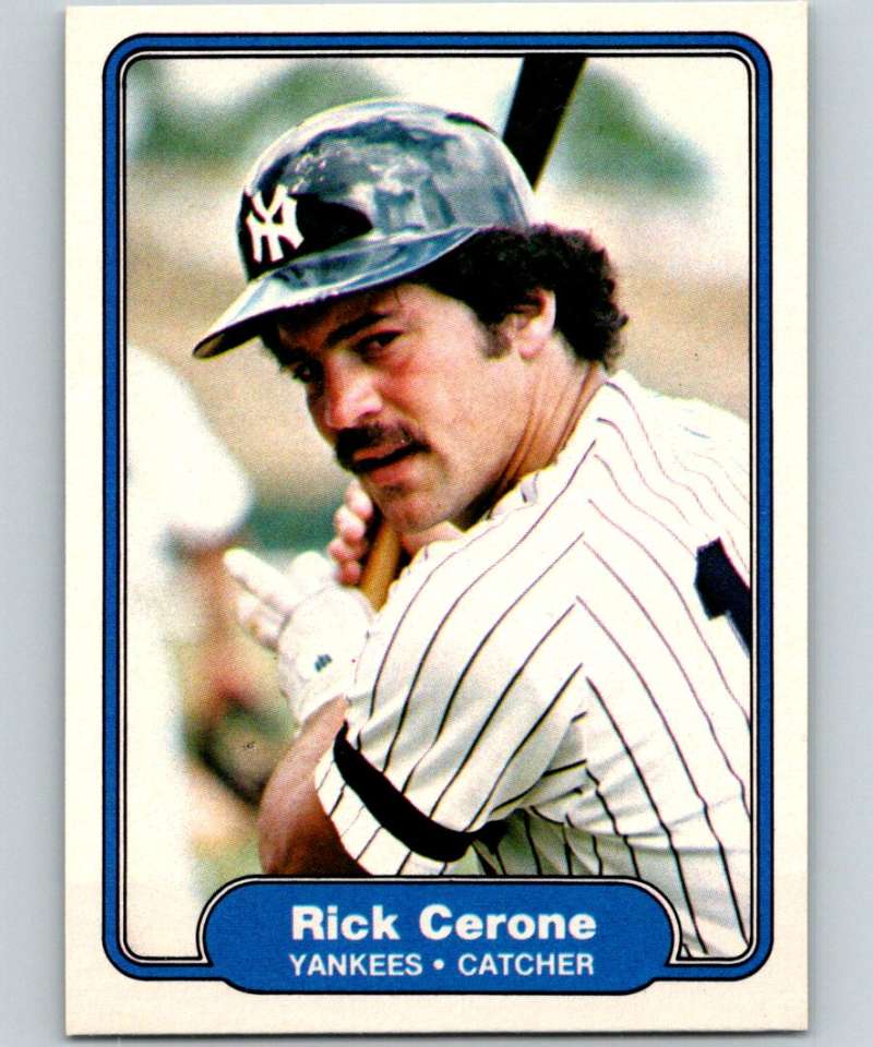 1982 Fleer #31 Rick Cerone Yankees
