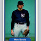1982 Fleer #32 Ron Davis Yankees