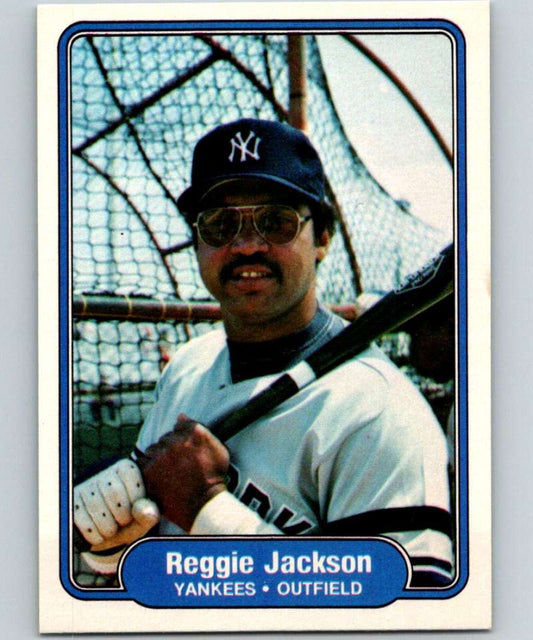1982 Fleer #39 Reggie Jackson Yankees