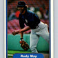 1982 Fleer #41 Rudy May Yankees Image 1