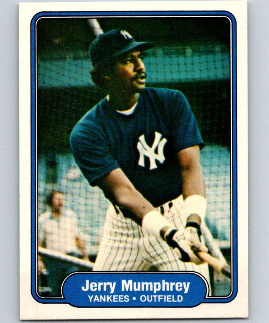 1982 Fleer #43 Jerry Mumphrey Yankees Image 1