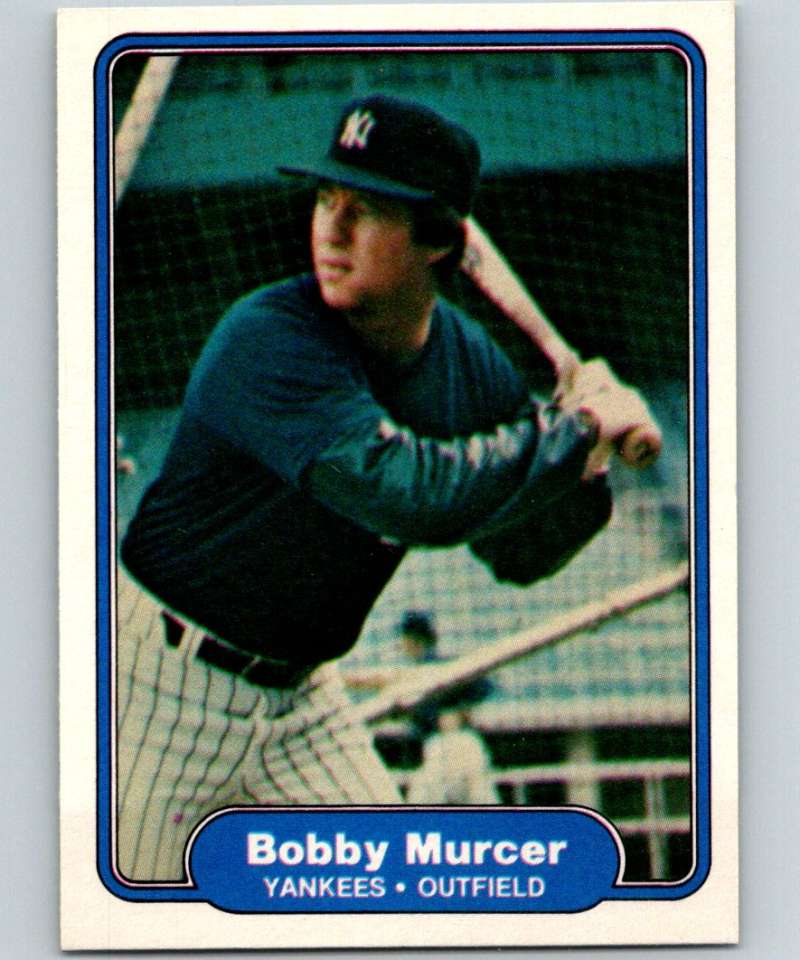 1982 Fleer #44 Bobby Murcer Yankees