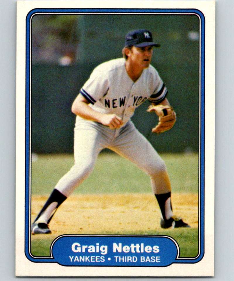 1982 Fleer #46 Graig Nettles Yankees