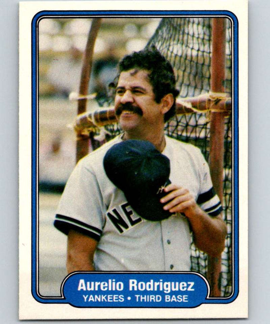 1982 Fleer #53 Aurelio Rodriguez Yankees